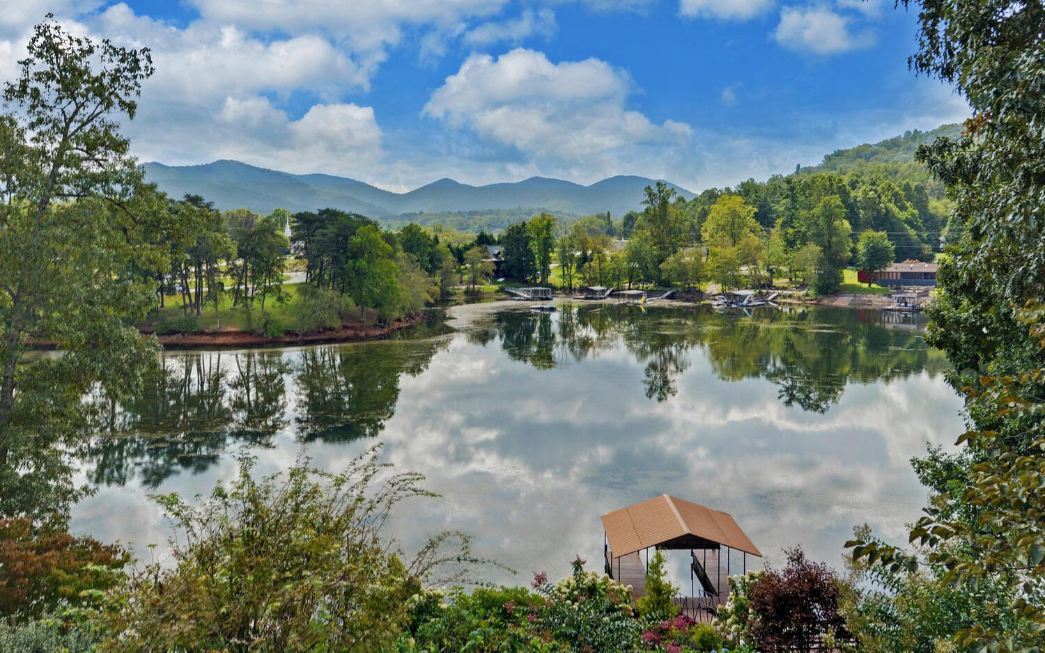 Stonecrest Lodge Lake Front Home With Private Boat Dock Hiawassee Exterior foto